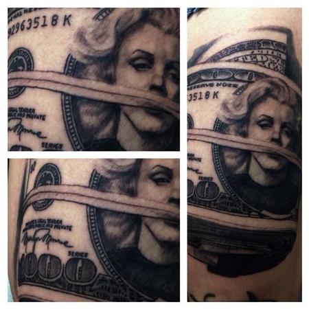 Tattoos - Money Marilyn Monroe - 96222